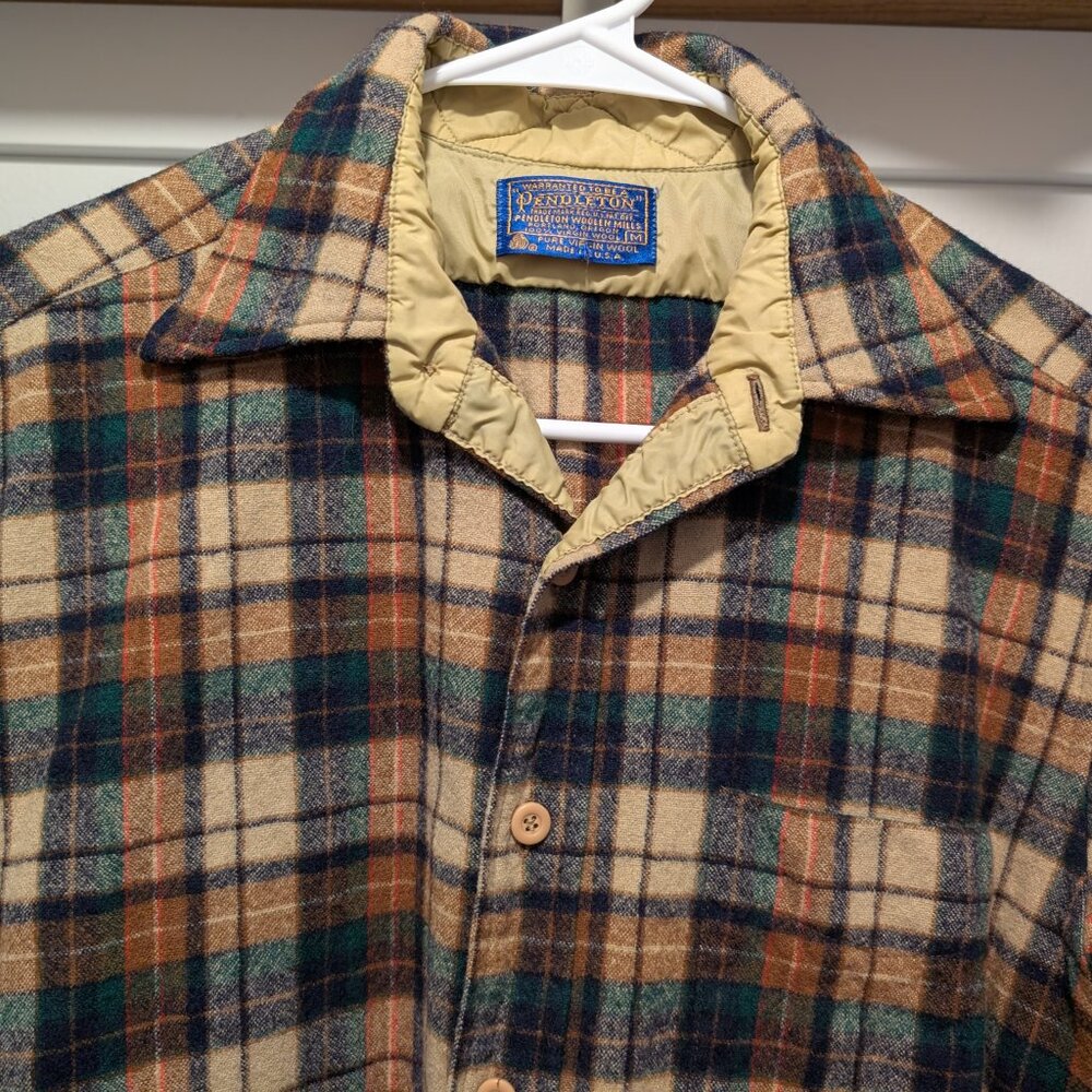 Vintage Pendleton Lodge Shirt Women's Medium Long sleeve - Picture 5 of 13